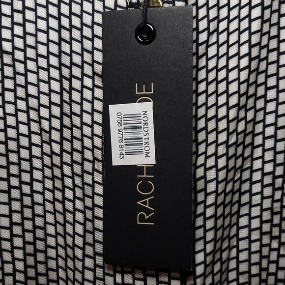 Rachel Zoe 100% Silk Phoebe Romper NEW WITH TAGS SIZE 2 - Picture 6 of 9